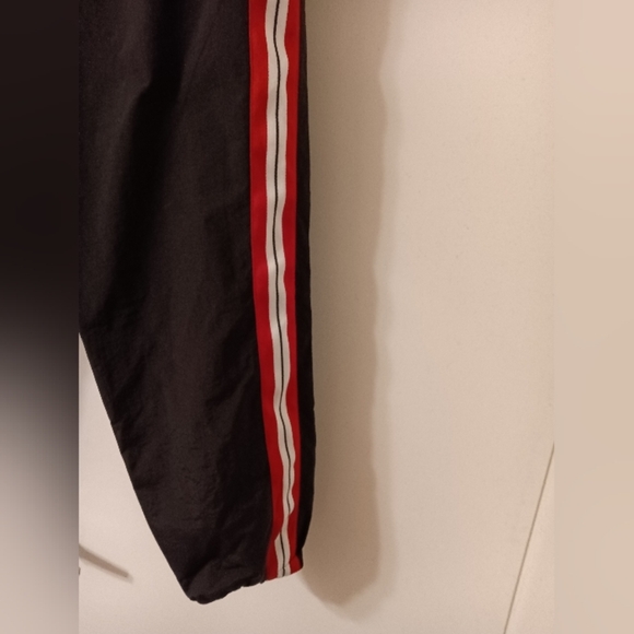 PacSun Red/White Nylon Track Pants - Picture 5 of 5